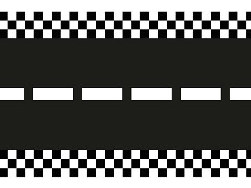 Table Runner ''Race Track'', Nonwoven Fabric, 40 x 500 cm