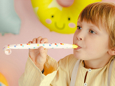 Paper whistles Confetti, mix (1 pkt / 6 pc.)