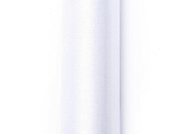 Organza Plain, white, 0.16 x 9m (1 pc. / 9 lm)