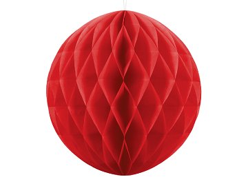 Honeycomb Ball, red, 20cm