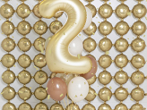 Foil Balloon Number '2', 86 cm, gold