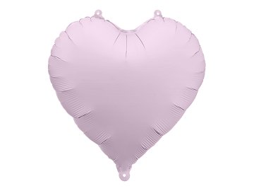 Foil Balloon Heart, 45cm, purple
