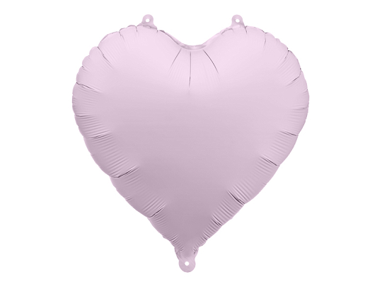 Foil Balloon Heart, 45cm, purple