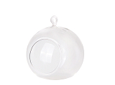 Glass balls - candleholder, 10cm (1 pkt / 4 pc.)