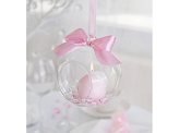 Glass balls - candleholder, 10cm (1 pkt / 4 pc.)