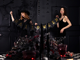 Banner Halloween, black, 20x175 cm