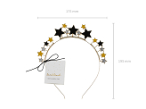 Headband Stars, 17x19.5 cm, mix