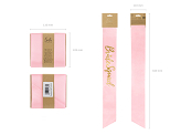 Sash Bride squad, light pink, 75cm