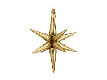3D foil balloon Star, 70cm, gold