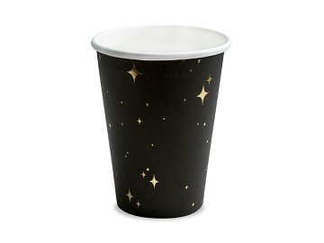 Cups, black, 260 ml (1 pkt / 6 pc.)