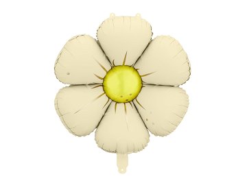 Foil balloons for Daisy garlands, diameter 65 cm, cream (1 pkt / 4 pc.)