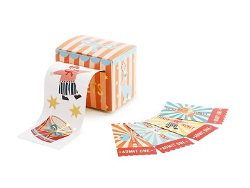 Circus Stickers, mix (1 pkt / 7 pc.)