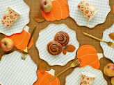 Napkins Pumpkin, 16x13 cm, orange (1 pkt / 20 pc.)