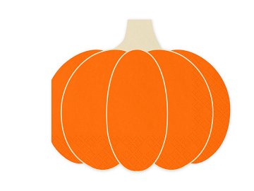 Napkins Pumpkin, 16x13 cm, orange (1 pkt / 20 pc.)