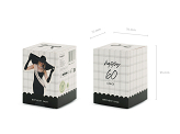 Happy 60 Sash, cream, 76 cm