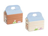 Decorative cake boxes - Doghouse (1 pkt / 6 pc.)