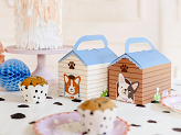 Decorative cake boxes - Doghouse (1 pkt / 6 pc.)