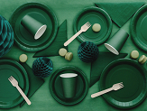 Paper Napkins, dark green, 33x33 cm (1 pkt / 20 pc.)