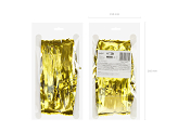 Party curtain, gold, 100x200cm