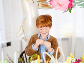 Foil balloon Hare, 67x88 cm, mix