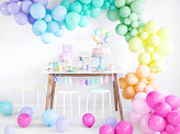 Strong Balloons 12cm, Pastel Light Mint (1 pkt / 100 pc.)