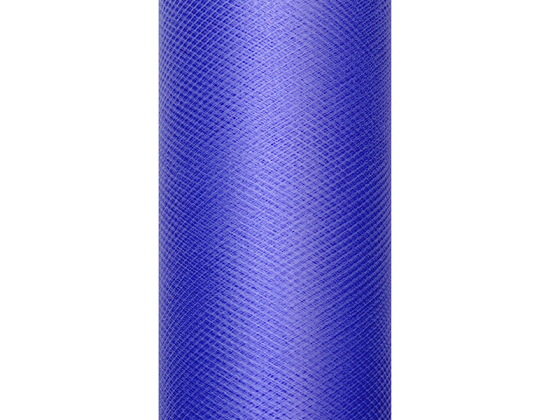 Tulle Plain, navy blue, 0.15 x 9m (1 pc. / 9 lm)
