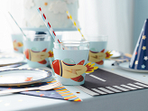 Cup sleeves Airplane, mix (1 pkt / 6 pc.)