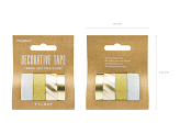 Decorative tape, mix (1 pkt / 4 pc.)