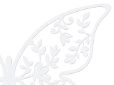 Paper Decorations Butterfly, 8 x 5cm (1 pkt / 10 pc.)