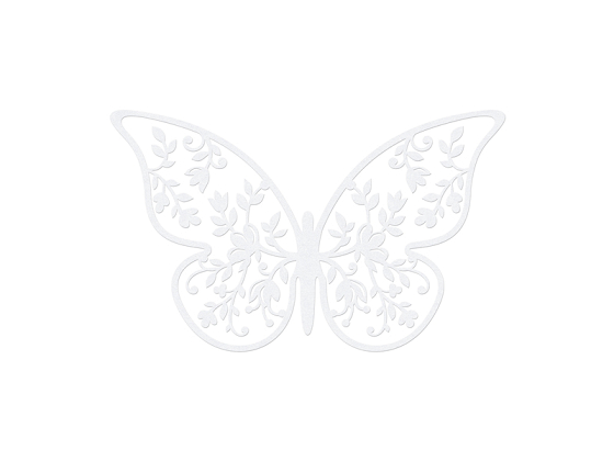 Paper Decorations Butterfly, 8 x 5cm (1 pkt / 10 pc.)