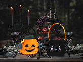 Spider Halloween Bag, black