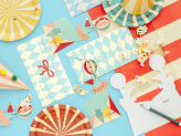 Seal Invitations, 8.5 x 18.5 cm, mix (1 pkt / 6 pc.)