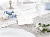 Place cards - Branches, gold, 9.5x5.5cm (1 pkt / 10 pc.)