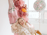 Foil balloon Bottle Bride to be, 49.5x108.5 cm, mix
