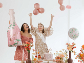 Foil balloon Bottle Bride to be, 49.5x108.5 cm, mix