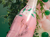 Foil balloon Bottle Bride to be, 49.5x108.5 cm, mix