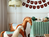 Foil Balloon Horse, 112x97 cm, mix