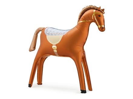 Foil Balloon Horse, 112x97 cm, mix