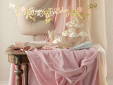 Tablecloth, dusty pink, 180 x 300cm