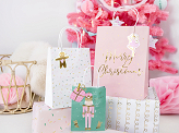 Christmas gift bags , mix (1 pkt / 3 pc.)
