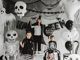 Foil Balloon Skeleton XXL, 46x129 cm, mix