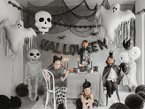 Foil Balloon Skeleton XXL, 46x129 cm, mix
