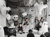 Foil Balloon Skeleton XXL, 46x129 cm, mix