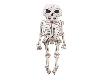 Foil Balloon Skeleton XXL, 46x129 cm, mix