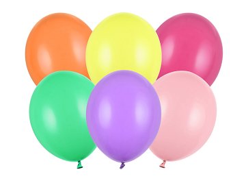 Strong Balloons 30cm, Pastel Mix (1 pkt / 100 pc.)