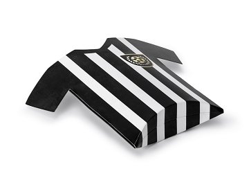 Boxes Football shirts, mix, 12x11x2.5cm (1 pkt / 6 pc.)