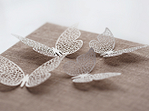 Paper Decorations Butterfly, 6.5 x 4cm (1 pkt / 10 pc.)