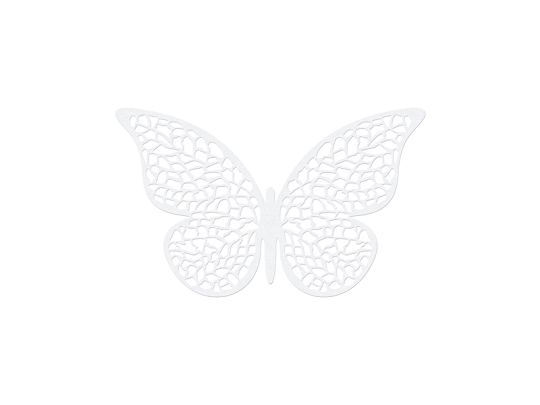 Paper Decorations Butterfly, 6.5 x 4cm (1 pkt / 10 pc.)