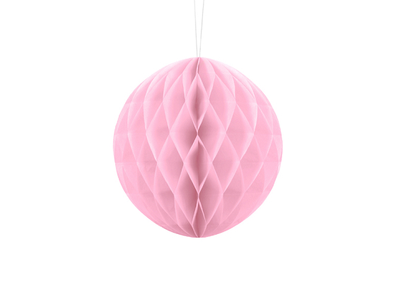 Honeycomb Ball, light pink, 20cm