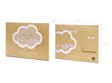 Wooden guest book - Cloud, 30.5x43cm